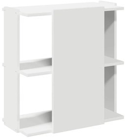 Estante c/ 3 prateleiras 60x30x60cm derivados de madeira branco