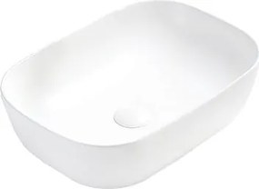 Mexen Rita lavatório de bancada 45 x 32 cm, branco mate - 21084501