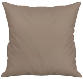 Almofadas decoração 2 pcs 40x40 cm microfibra cinza-acastanhado