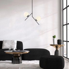 Chandelier Dolunay – Preto – 43 x 15 cm