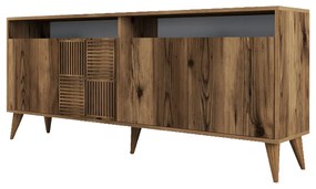 Console Milan – Nogueira – 180x78x35 cm