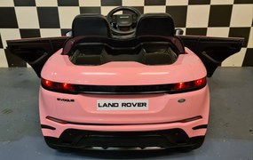 Range Rover Evoque Carro eletrico infantil 12V 4x4 Rosa