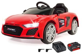 Carro elétrico infantil Audi R8 Spyder 18V Vermelho Einhell Power X-Change incl. starter set