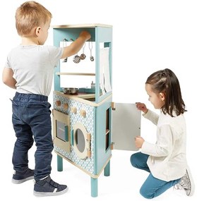 COZINHA DE MADEIRA INFANTIL Trio - Compacta 3 Lados 52 x 28 x 90,5 cm