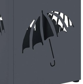 Suporte para Guarda-chuva Antracite Metal Padrão