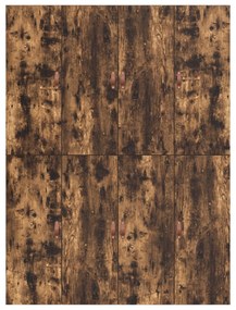 Cama Armazenamento Carvalho Fumado 160x200 cm