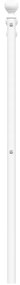 Cabeceira de cama 193 cm metal branco