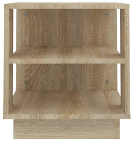 Mesa de centro 40x40x43 cm madeira processada carvalho sonoma