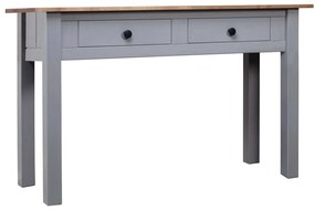 Mesa consola 110x40x72 cm pinho maciço Panama cinzento