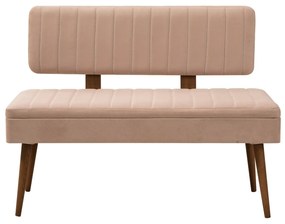 Conjunto de Mesa de Jantar Extensível e Cadeiras Vina – Nogueira – Mes