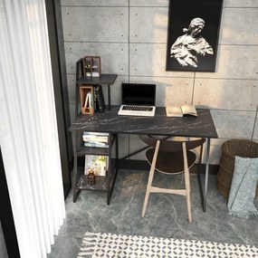 Secretária de Estudo Admira – Preto – 120x60x120 cm