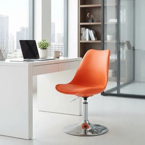 Conjunto de 4 cadeiras de jantar Maverick Laranja