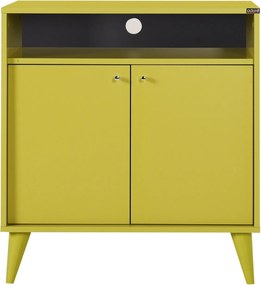 Aparador/Armário multiusos "Diamante" - Design Moderno - Verde - 73x79