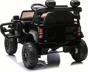 Carro elétrico para crianças 3 a 6 anos 12V Ford Bronco com tração traseira, licenciado (1 Lugar) bateria de lítio, leitor de MP3 com entrada USB, luz
