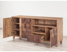 Móvel TV Marina – Pinho Atlântico – 160x65x45 cm