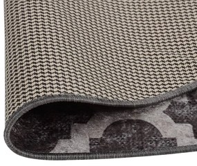 Tapete lavável antiderrapante φ120 cm multicor