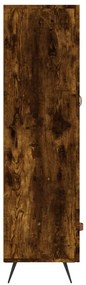 Armário alto derivados de madeira 69,5x31x115cm carvalho fumado