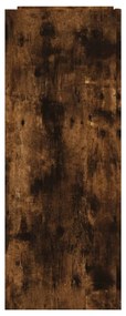 Mesa consola 100x35x90 cm derivados de madeira carvalho fumado