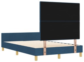 Cama vidaXL Azul 120x200 cm Tecido