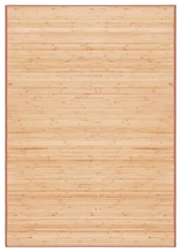 vidaXL Tapete de bambu 120x180 cm castanho