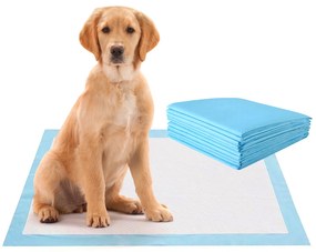 Tapetes higiênicos para animais de estimação com design de 5 camadas e 4 tamanhos - Tamanho 4