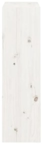 Estante/divisória 60x30x103,5 cm madeira de pinho maciça branco