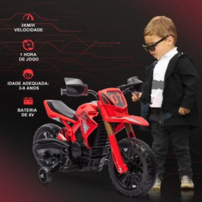 AIYPLAY Mota Elétrica para Crianças acima de 3 Anos Moto a Bateria par