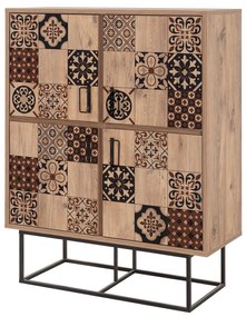 Armário Multiusos Quantum – Pinho Atlântico – 93x115x36 cm