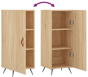 Aparador 34,5x34x90 cm madeira processada cor carvalho sonoma