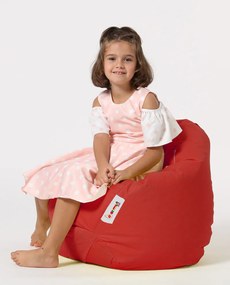 Puff de Jardim Premium Kids – Vermelho – 60x60x25 cm | Tribo Home