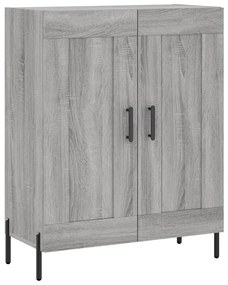 Armário alto 69,5x34x180 cm derivados de madeira sonoma cinza