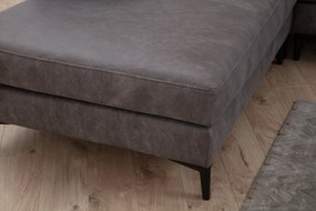 Sofá de Canto Porto Corner – Antracite – 155 cm x 314 cm x 200 cm