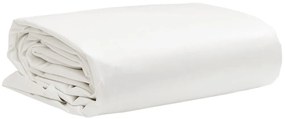 vidaXL Lona 5x8 m 650 g/m² branco