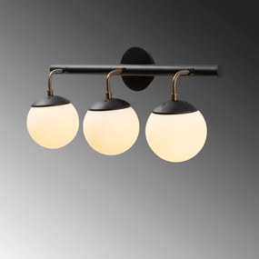 Candeeiro de Parede Gondol – Preto – 61 x 28 cm