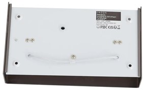 Candeeiro de Parede Moderno Gunmetal 2-Luzes - Otan