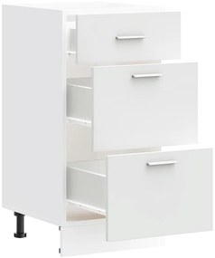 Armário inferior “Lyon” branco 40x46x81,5cm