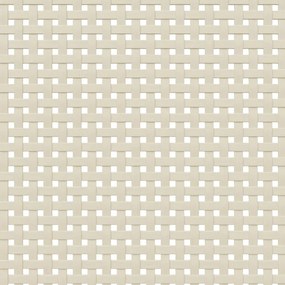 Roupeiro SENJA aspeto vime 90x55x175 cm pinho maciço branco