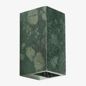 Aplique De Parede Led Para Exterior Manziana Mármore Verde Udaipur - Sklum