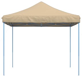 Tenda para festas pop-up dobrável 292x292x315 cm bege