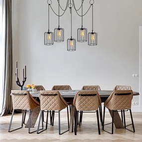 Candeeiro Tel – Preto – 116 cm