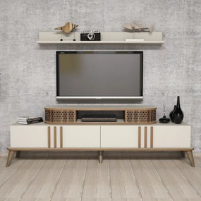 Unidade de TV Eylül – Creme – 168x51,6x39 cm