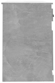 Secretária c/ gaveta 115x50x75 derivados madeira cinza cimento