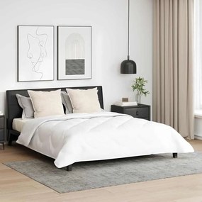 vidaXL Edredão com travesseiro 3 pcs Branco 260 x 220 cm Microfibra