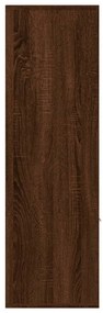Estante 98x30x98 cm cor carvalho castanho