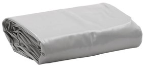 vidaXL Lona Ø 3 m 650 g/m² cinzento