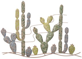 PAINEL DE FERRO CACTUS -B- 90X2,5X64 CM