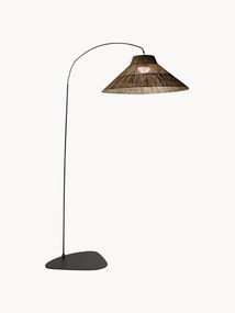 Candeeiro de pé LED artesanal regulável com controlo remoto Niza