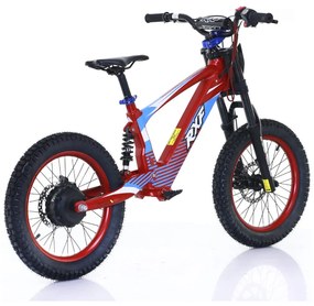 Bicicleta elétrica infantil 500W 18" Junior RXF EVO Vermelha