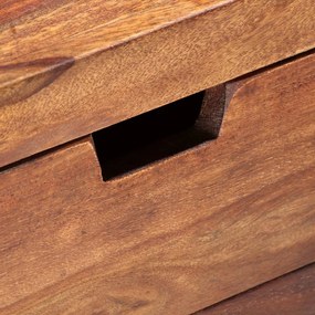 Mesa de cabeceira 40x30x50 cm madeira de acácia maciça