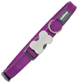 Coleira para Cães Red Dingo Liso Roxo (2,5 X 41-63 cm)